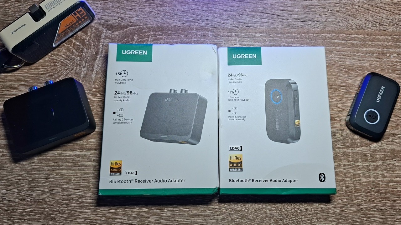 Обзор сравнение лучших Bluetooth 6.0 приемников с LDAC! UGREEN Hi-Res Receiver Audio Adapter.