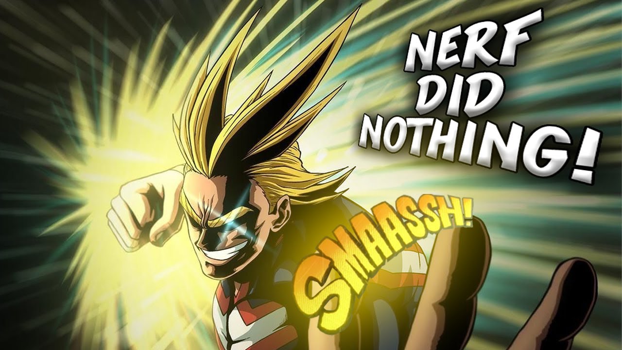 All Might's New NERF Did NOTHING In My Hero Ultra Rumble!