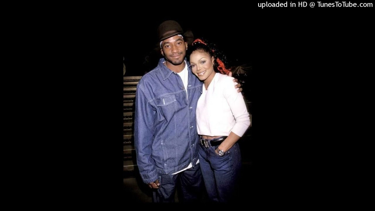 Q-Tip teaching Janet Jackson how to Rap (1996)