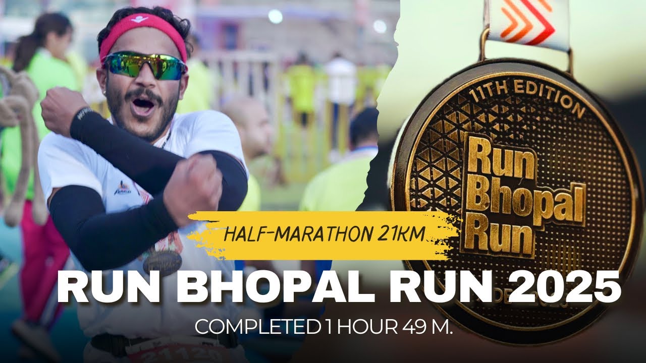 Run Bhopal Run Half Marathon 2025 1.49 