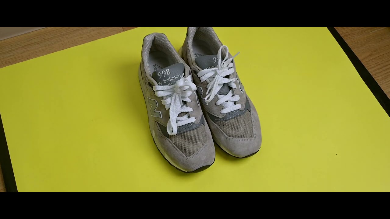 ニューバランスの998を買った喜びを歌にしました