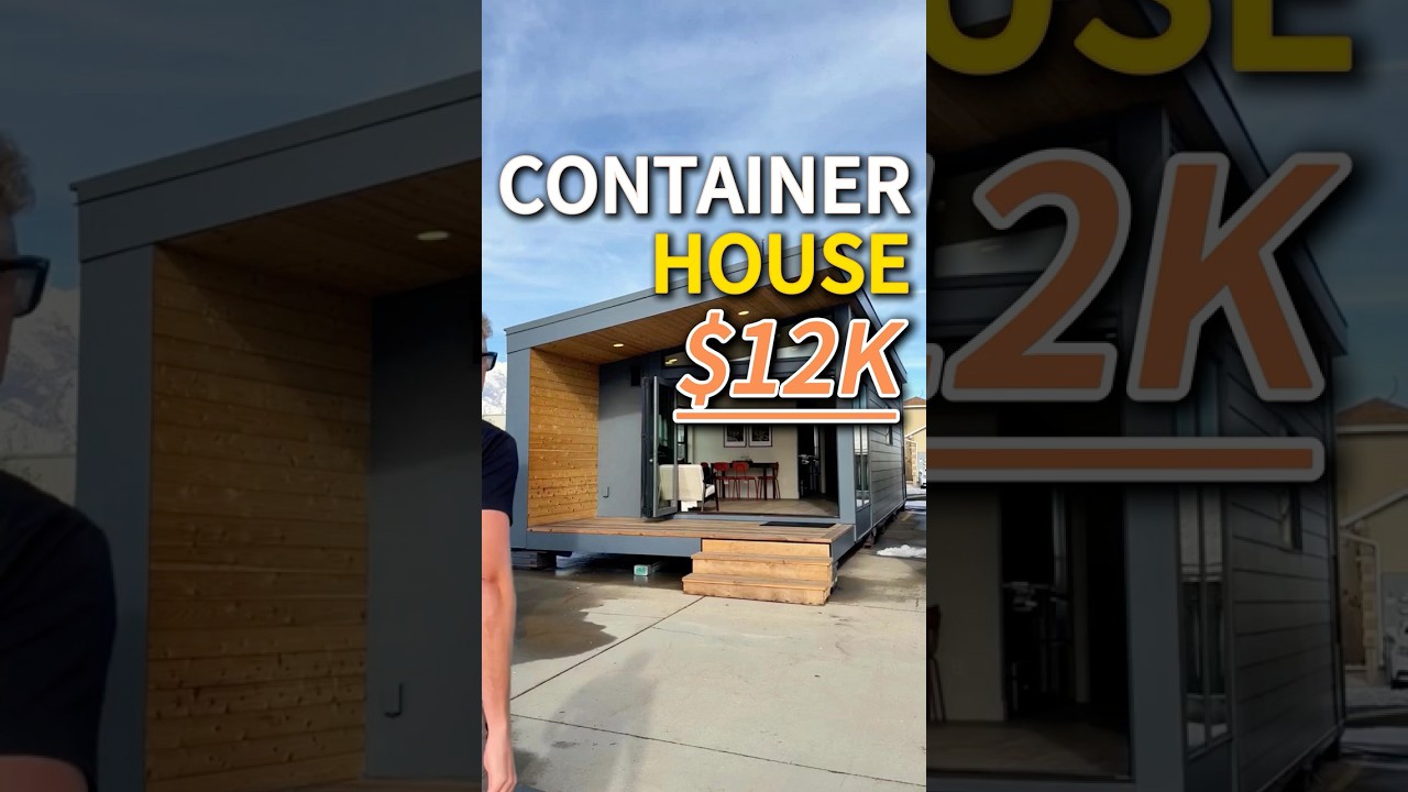 $12,000 &ndash; Can China&rsquo;s budget homes beat Western prices? 🏡 #containerhouse #prefabhouse #tinyhouse