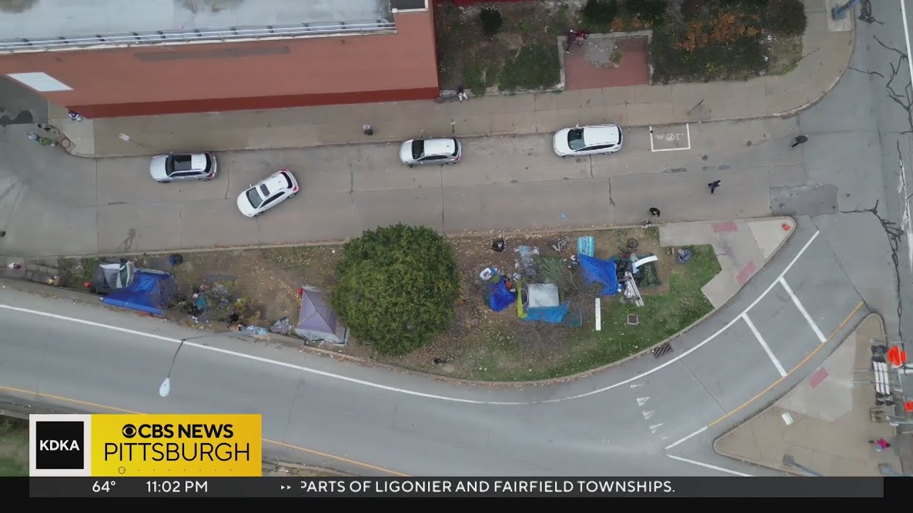 Homeless encampment in Downtown Pittsburgh to be cleared