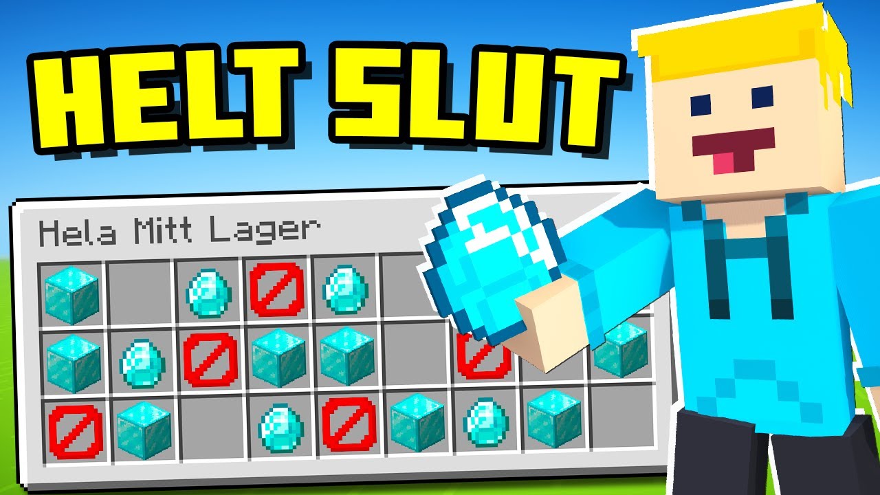 Säljer Ut Hela Mitt Lager På 90gQ Minecraft