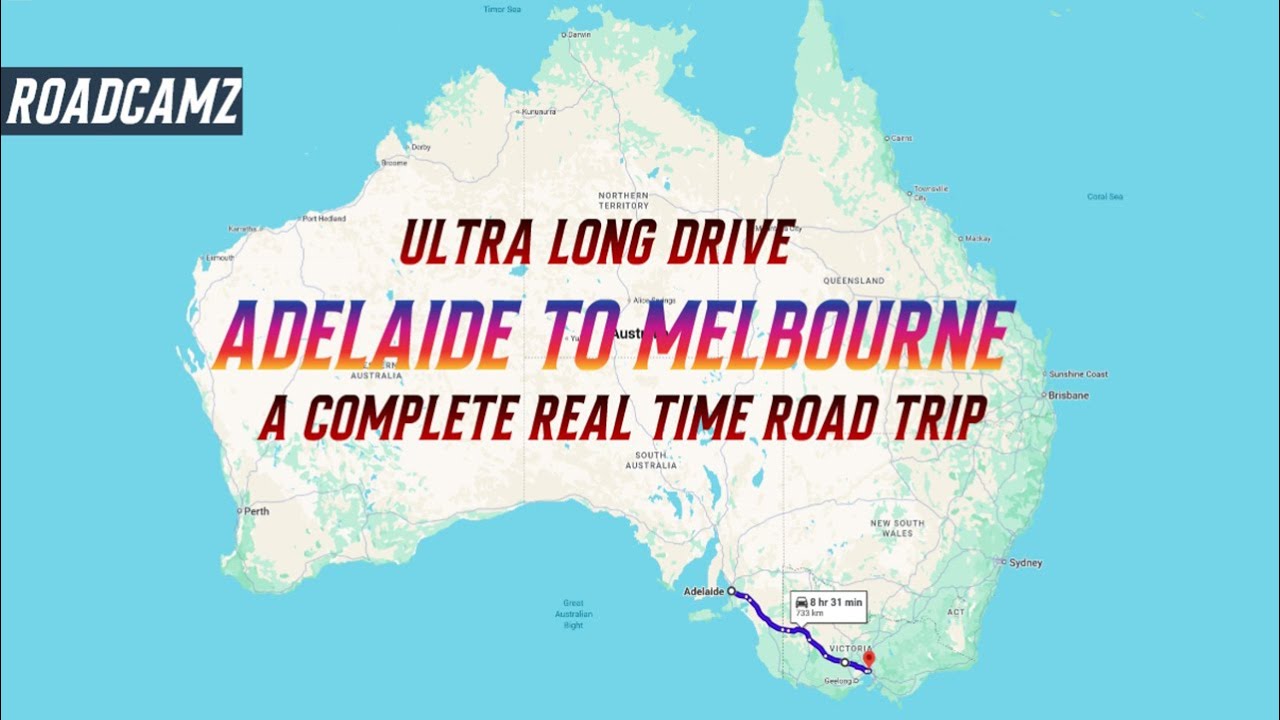 🇦🇺 Ultra Long Drive | Adelaide to Melbourne 🇦🇺