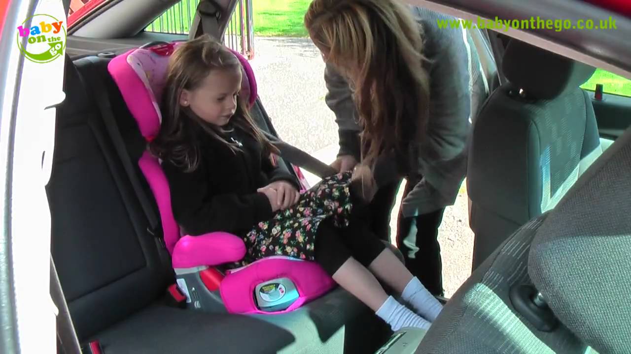 Graco Junior Maxi Plus Booster Car Seat Fitting Guide