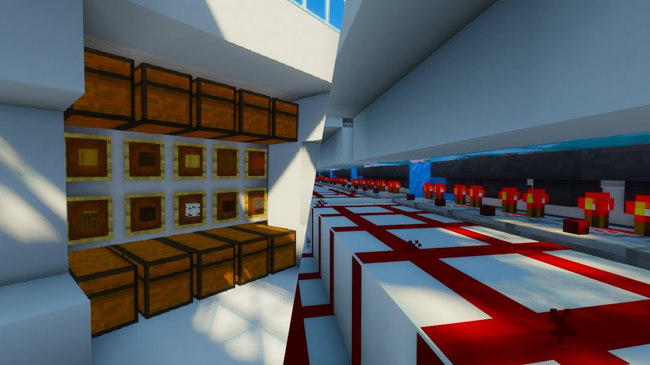 How to Build a Simple Storage Room ( SORTS ITEMS! ) in 1.18+ | Minecraft Tutorial | JAVA