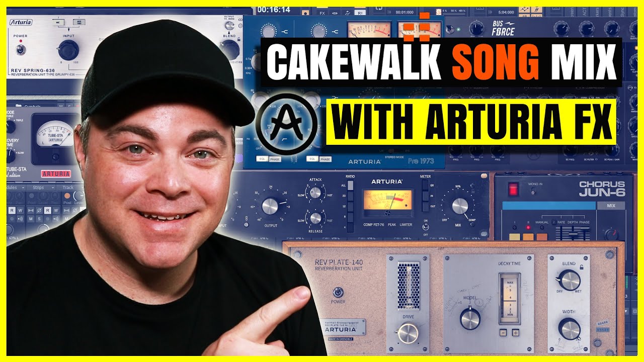 Mixing With Arturia FX Collection 2 Plugins - Amazing!