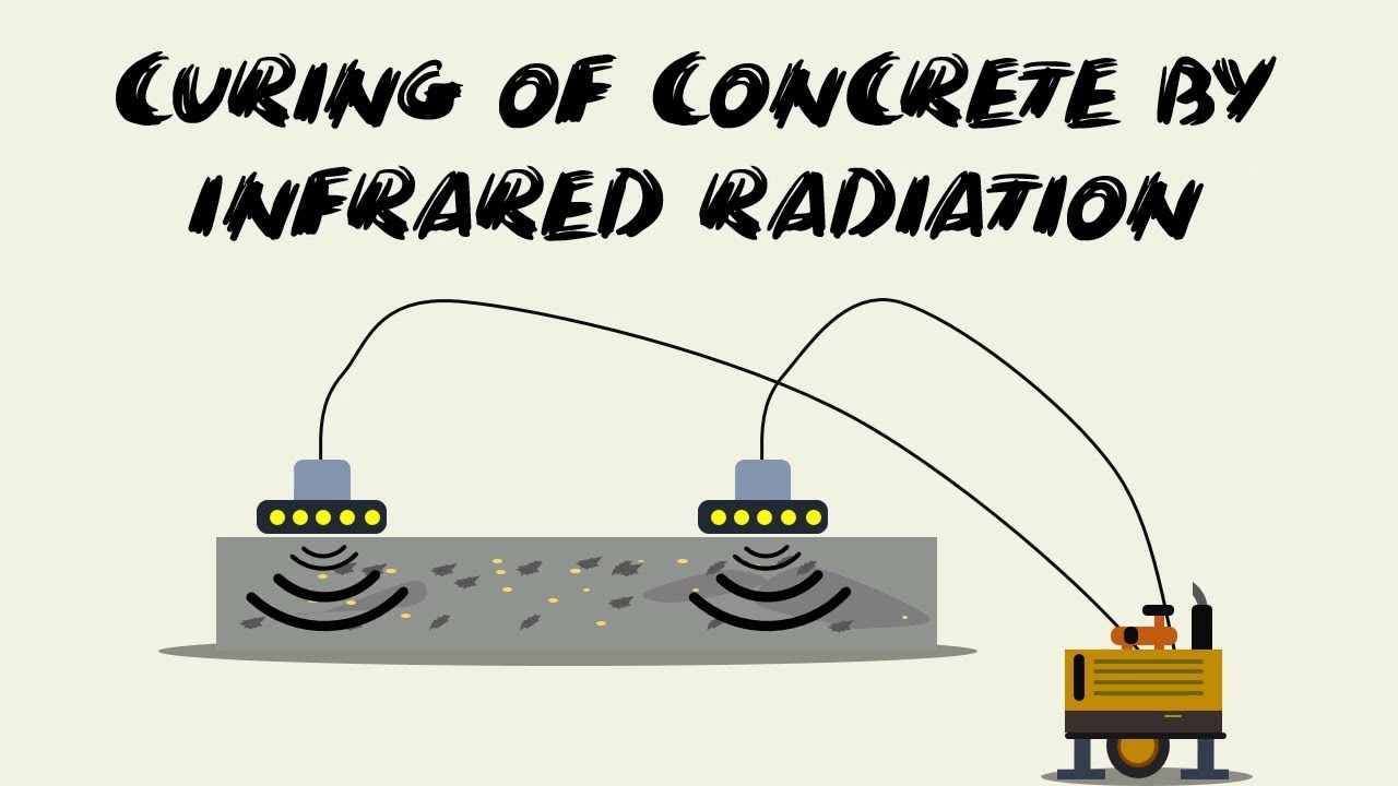 Curing of Concrete by Infrared Radiation || Manufacture of Concrete #35 ||