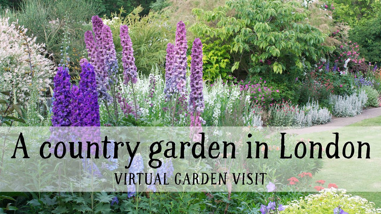105 Dulwich Village; a country garden in London
