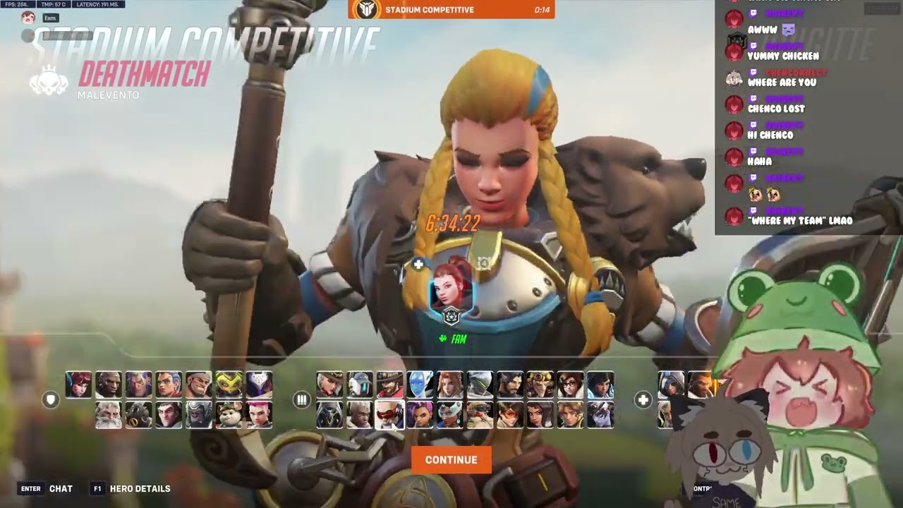 Addicted to Overwatch 2 Stadium!