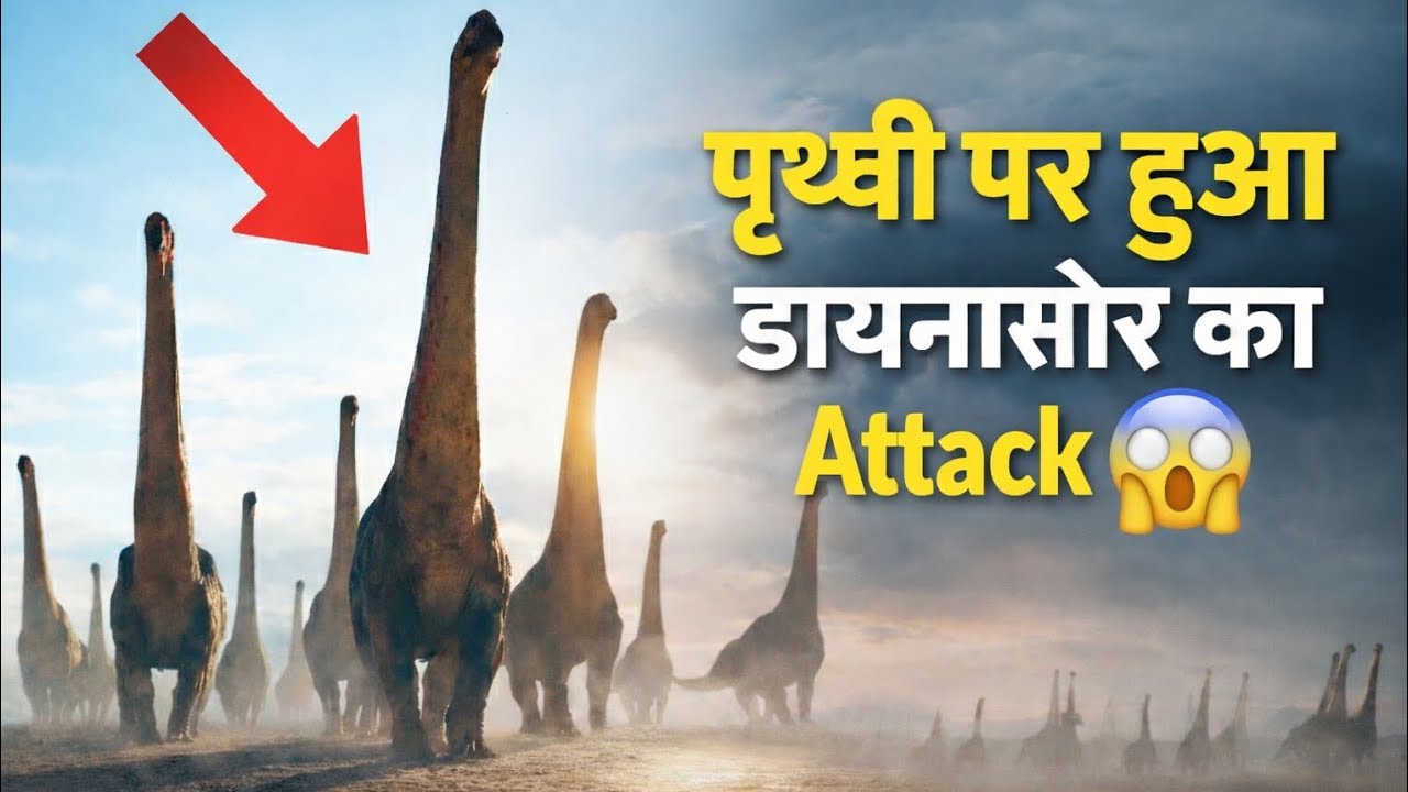 Prithvi Par Hua Dinosaur Ka Attack 😱 | Hindi Explanation | Goat Explainer | 