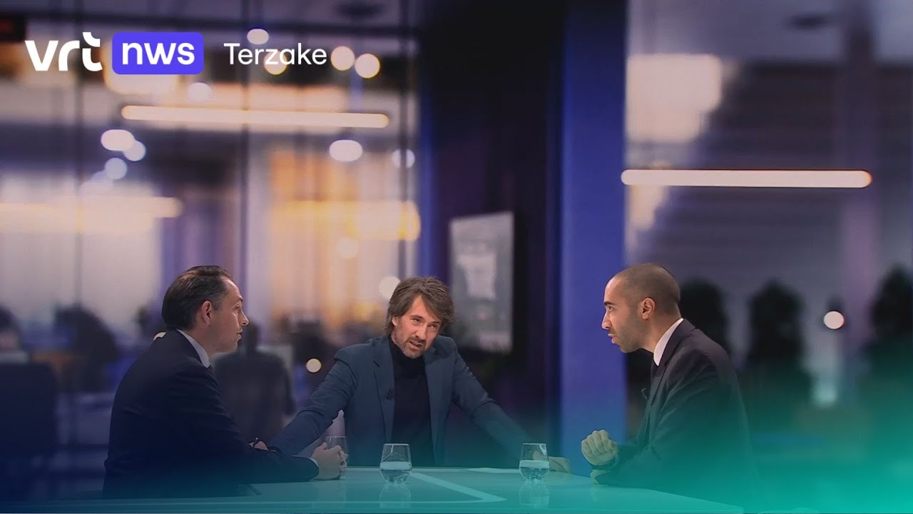 1 jaar Arizona: Tom Van Grieken (Vlaams Belang) en Sammy Mahdi (CD&V) in debat