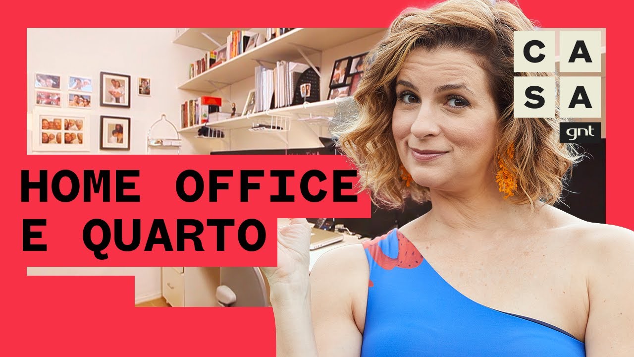 HOME OFFICE E QUARTO: como organizar de forma fácil | Dica de Organização | Micaela Góes