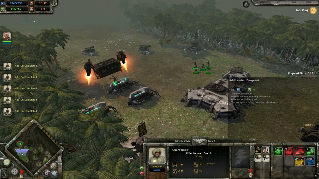 Dawn of War: Soulstorm - Imperial Guard Campaign: Defense 4