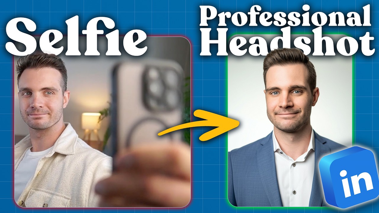 Utw&oacute;rz profesjonalne zdjęcie profilowe w serwisie LinkedIn ZA DARMO dzięki sztucznej inteligencji...