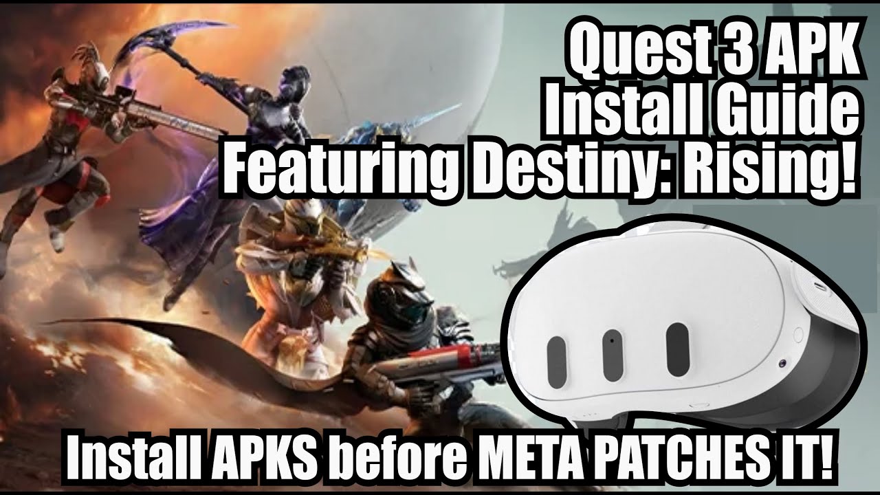 Установить APK-файлы на Quest 3 с Destiny:Rising &mdash; без ПК/телефона