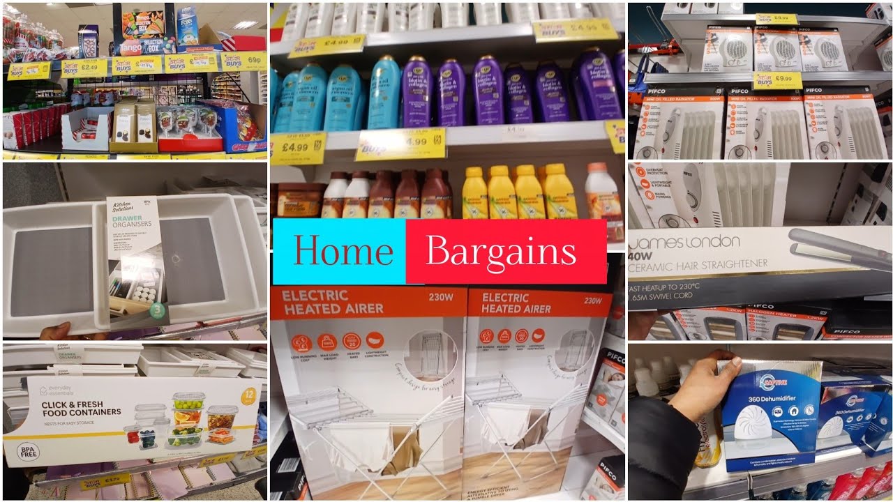 Новинки в HOME BARGAINS | Новые поступления января 2026 года