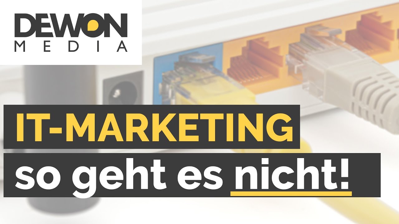 3 Gr&uuml;nde warum Online Marketing f&uuml;r Software und IT nicht funktioniert