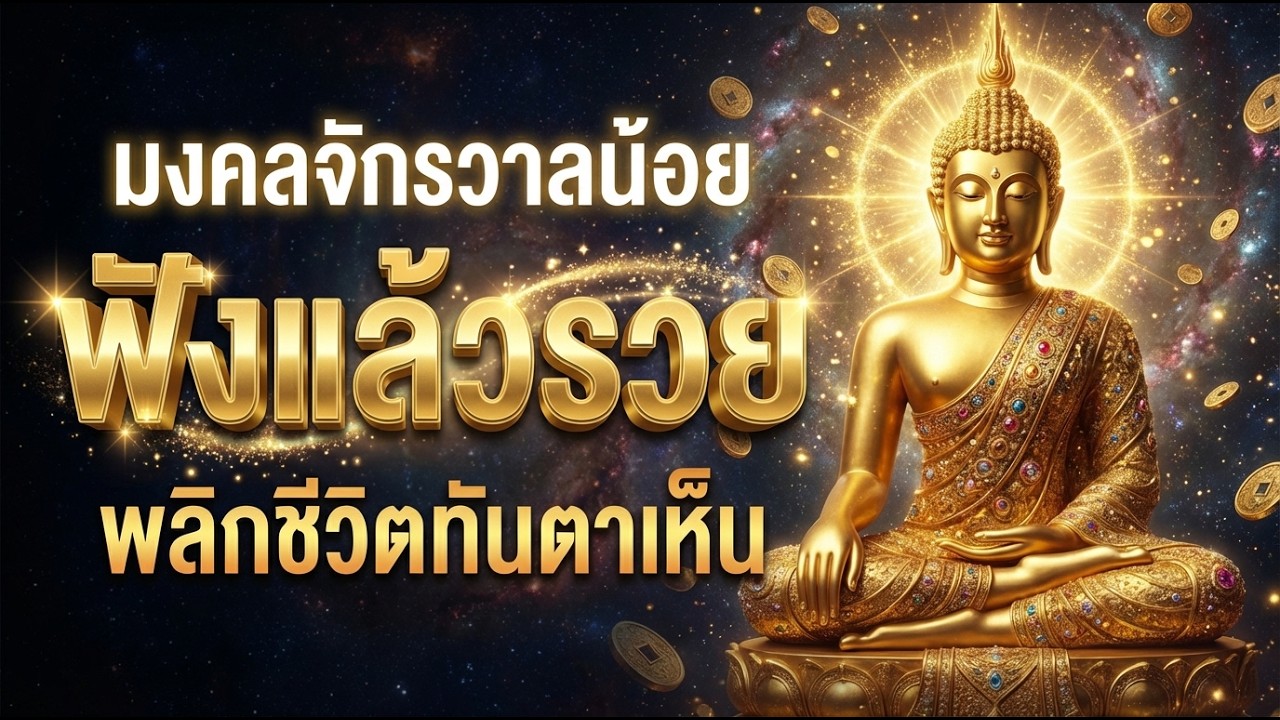 ฟังแล้วรวย! มงคลจักรวาลน้อย ฟังทุกวันพลิกชีวิตทันตาเห็น รวยไม่รู้ตัว