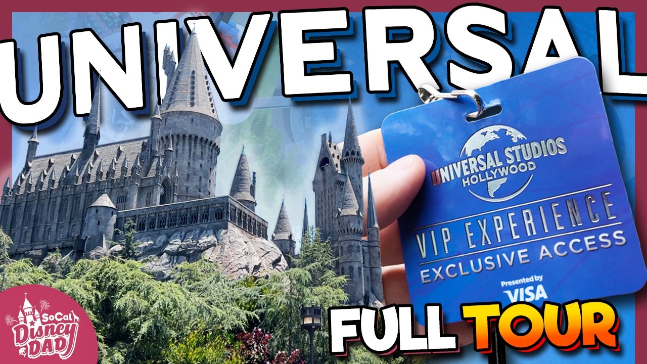 Universal Studios Hollywood VIP Experience | COMPLETE Tour & Review