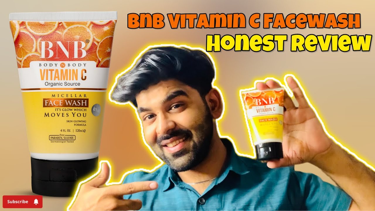 BNB Vitamin C Facewash Honest Review | Oil Control Facewash | All types of Skin Facewash
