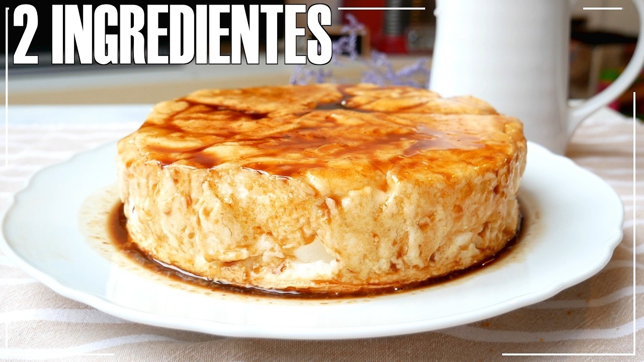 Cómo hacer 3 tartas fáciles y deliciosas con solo 2 ingredientes cada una