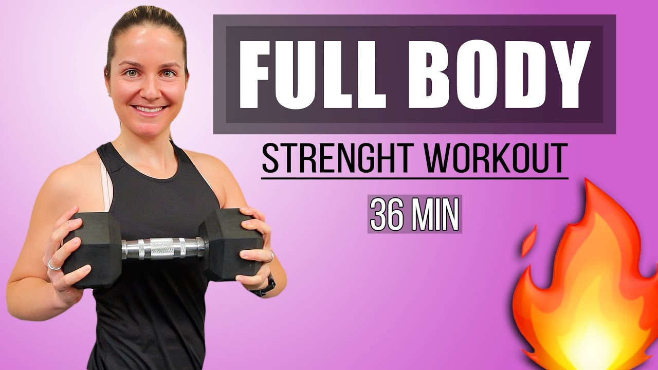 Entrenamiento para todo el cuerpo. Solo ejercicios de Fuerza🏋️‍♀️💪🏻