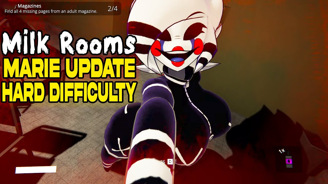 MilkRooms 0.9: The New MARIE Update is BRUTAL (Hard Difficulty)
