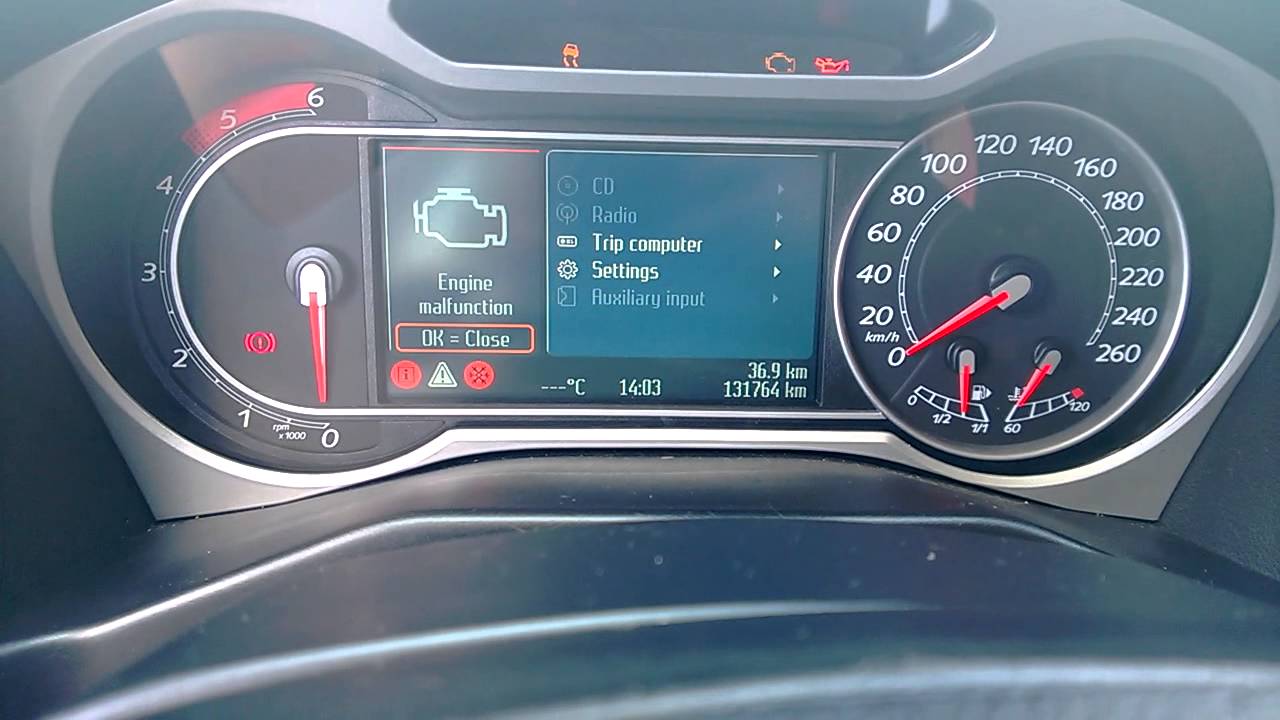 Engine Malfunction - Immobiliser Active - Mondeo MK4 (2007) 1.8 TDCi