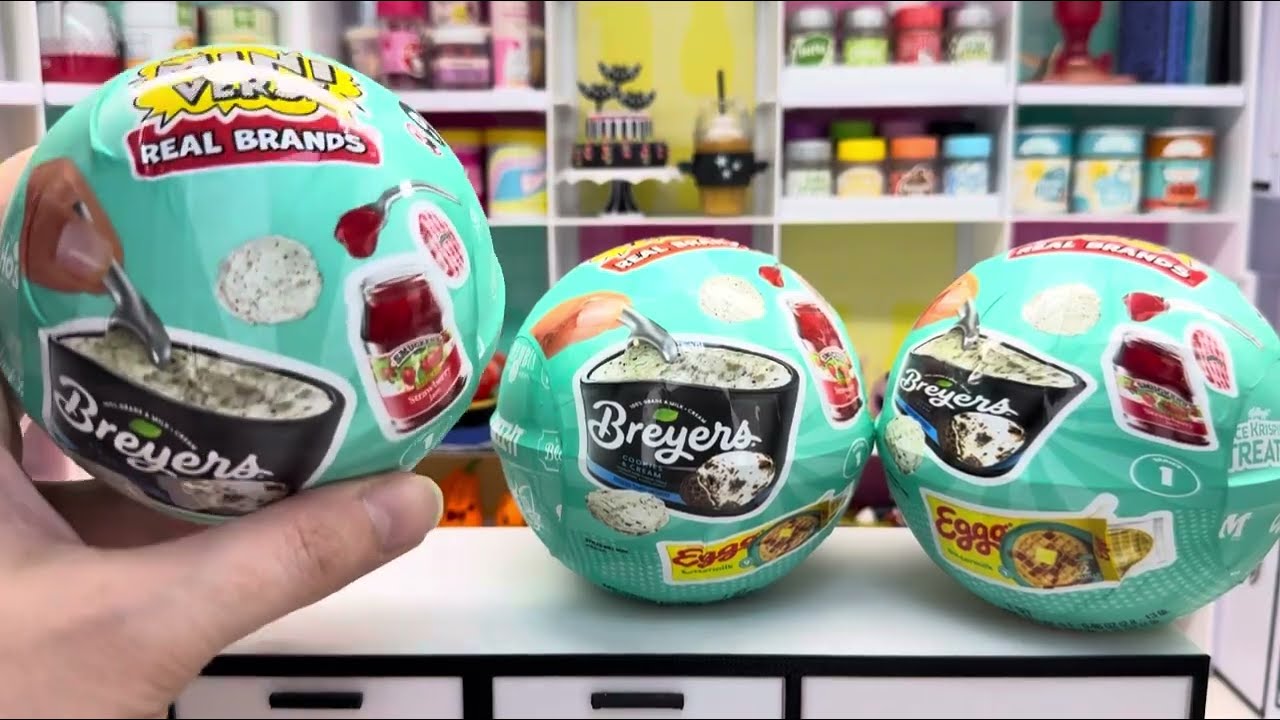 Настоящие бренды Miniverse! Сезон 1! Открытие с тремя мячами! 