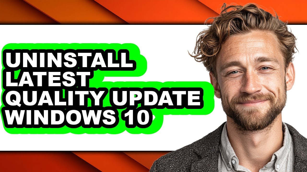 How to Uninstall Latest Quality Update Windows 10 - Easy Guide