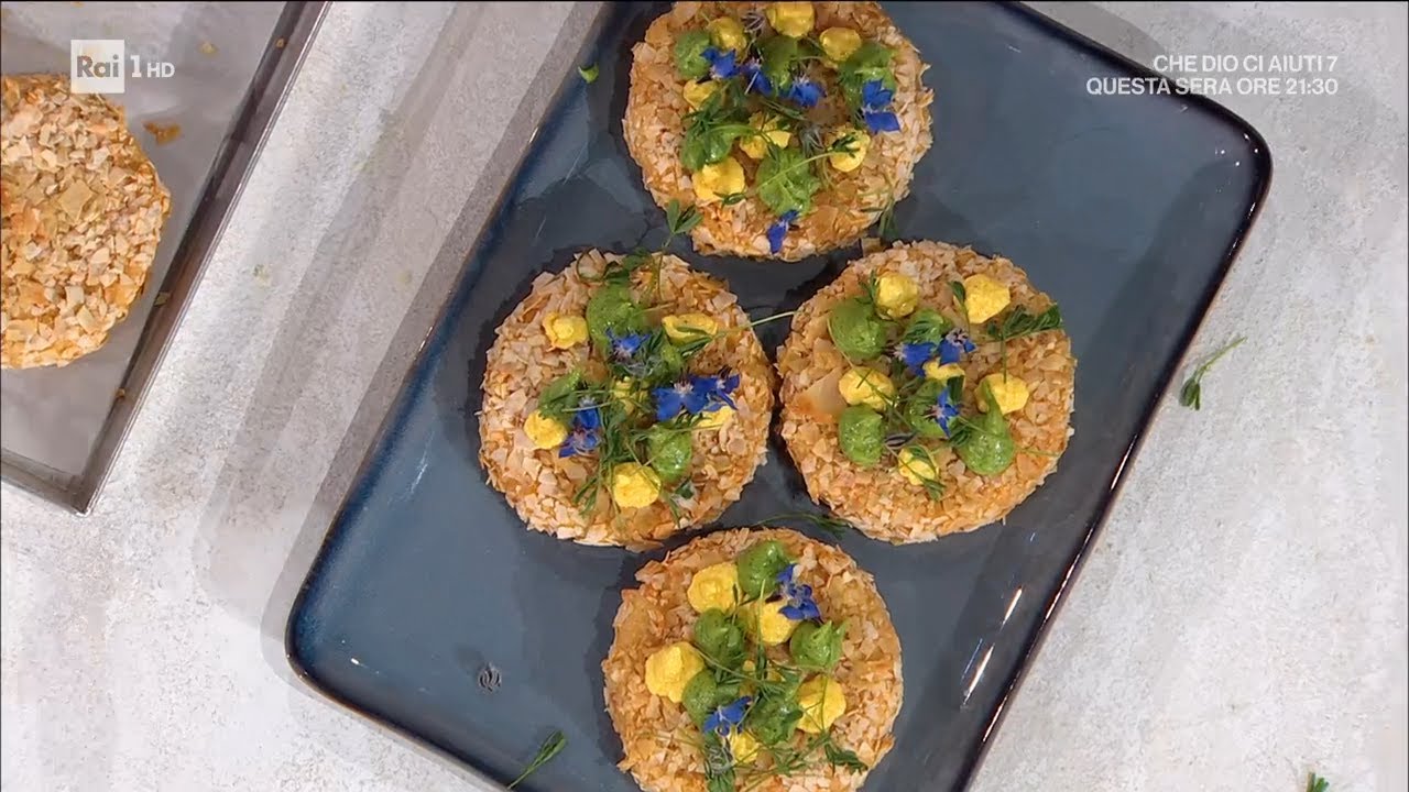 Burger di lenticchie con carasau - È sempre mezzogiorno - 09/03/2023