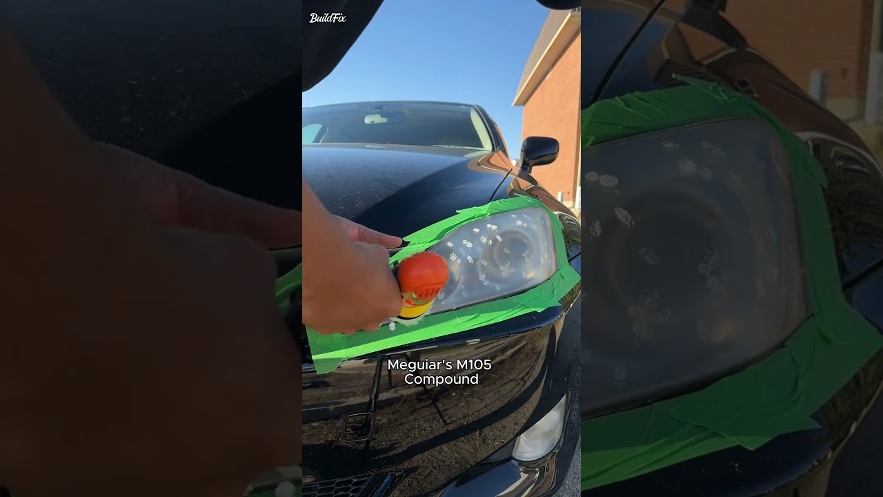 How to Permanently Restore Headlights on Lexus #buildfixcars