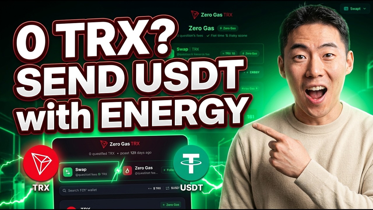 Swap USDT Without TRX Gas Fees! TRON Energy Hack! How to Send USDT Without TRX (trc20) - GUIDE