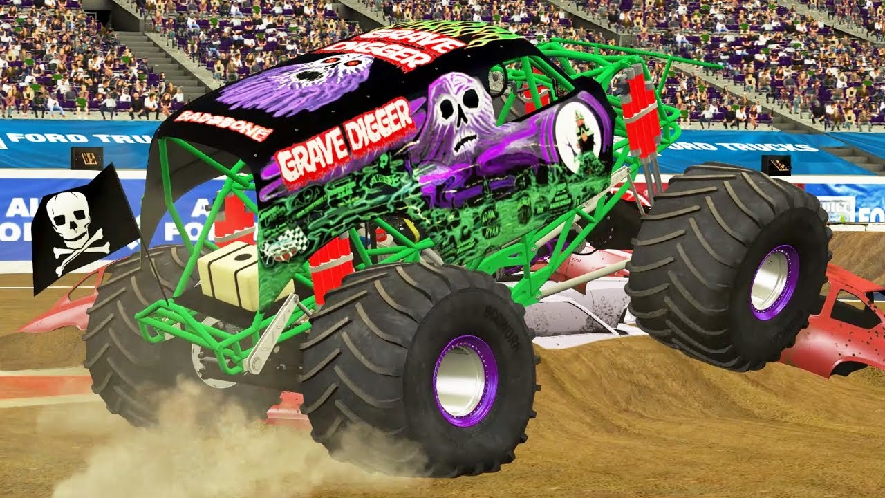 20 Truck World Finals 10 Freestyle - BeamNG.Drive Monster Jam