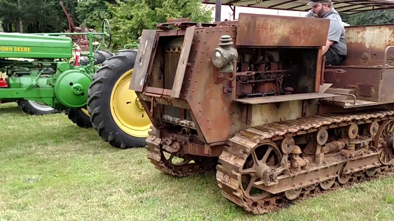 Holt 5-ton Artillery Tractor out for a drive