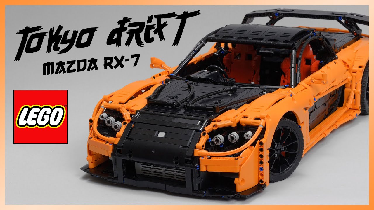 MAZDA RX-7 VeilSide Fortune [Fast and Furious: Tokyo Drift] LEGO Technic