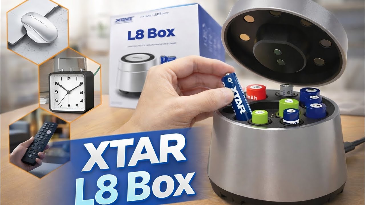 XTAR L8 BOX | Для чего нужен этот инструмент? | Обзор XTAR L8 BOX