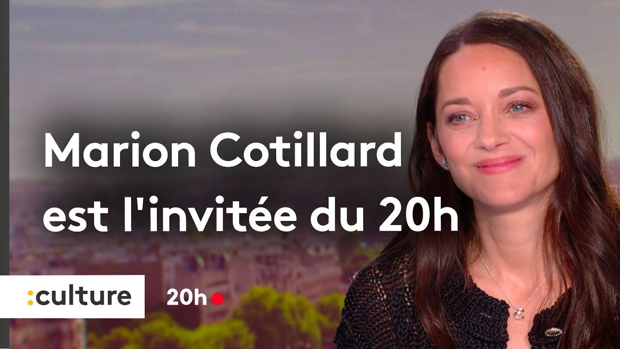 Actualités, fascination, couple.. Marion Cotillard est l'invité du 20h