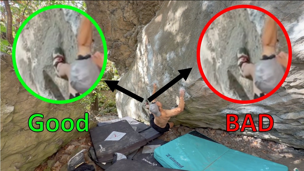 Its all about the micro beta - Niagara Glen Bouldering