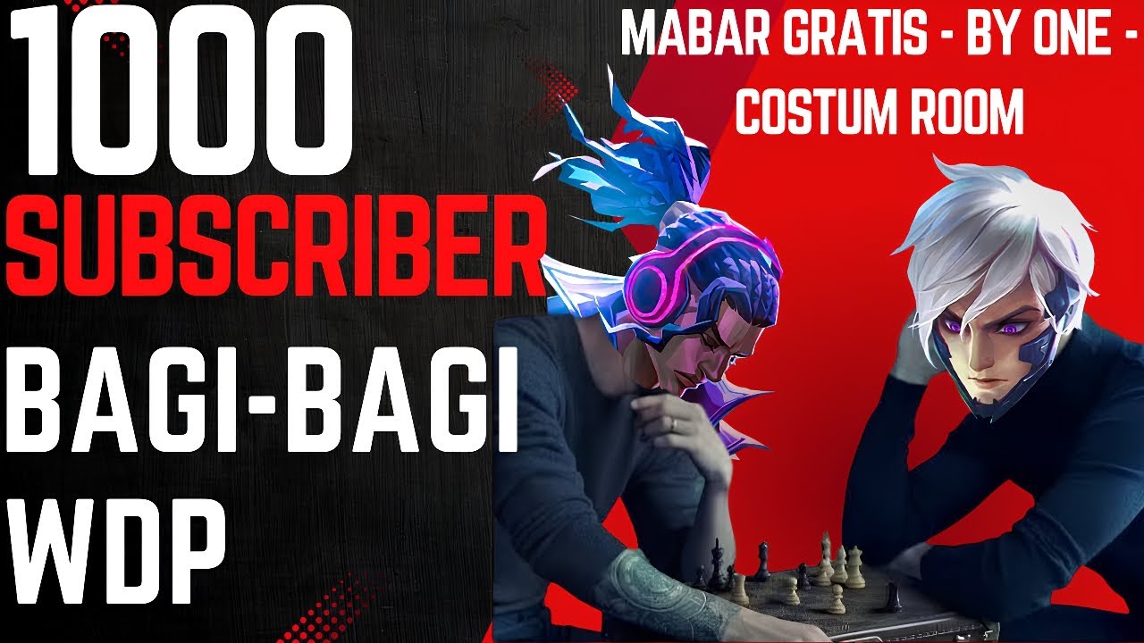 Bagi2 WDP ? 🥳 Bantu 1000 Subs dulu kuy! MABAR FREE ! 🤩 #Mobilelegends #ML #MLBBLive #MLBB #ShortML