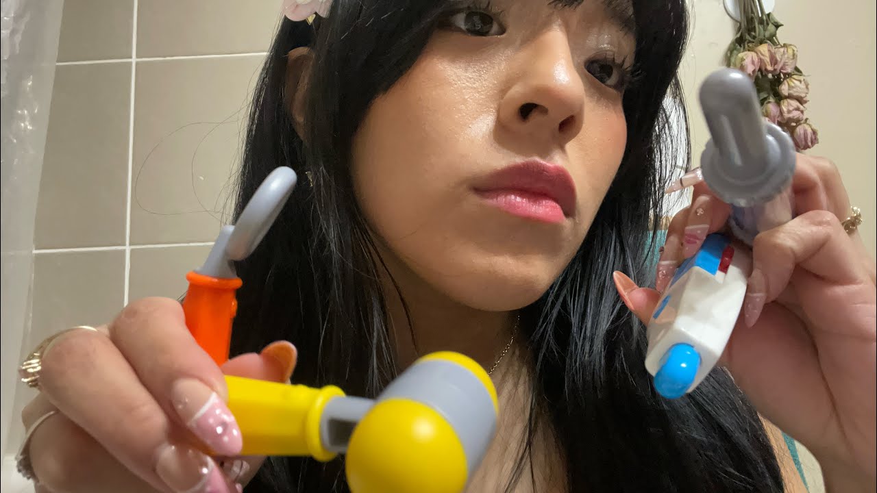 asmr - face surgery 30 min ( eyes, lips, nose, eyebrows )
