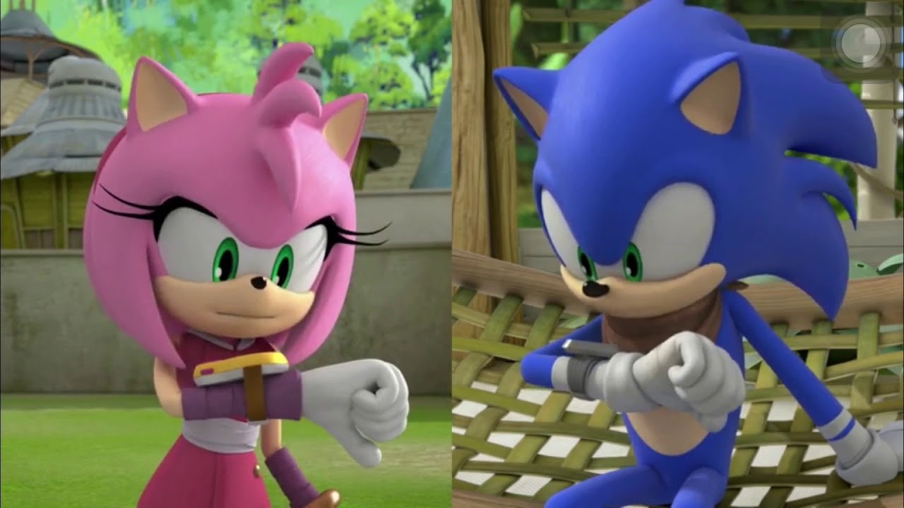 Sonamy moments/interactions in Sonic Boom part 5