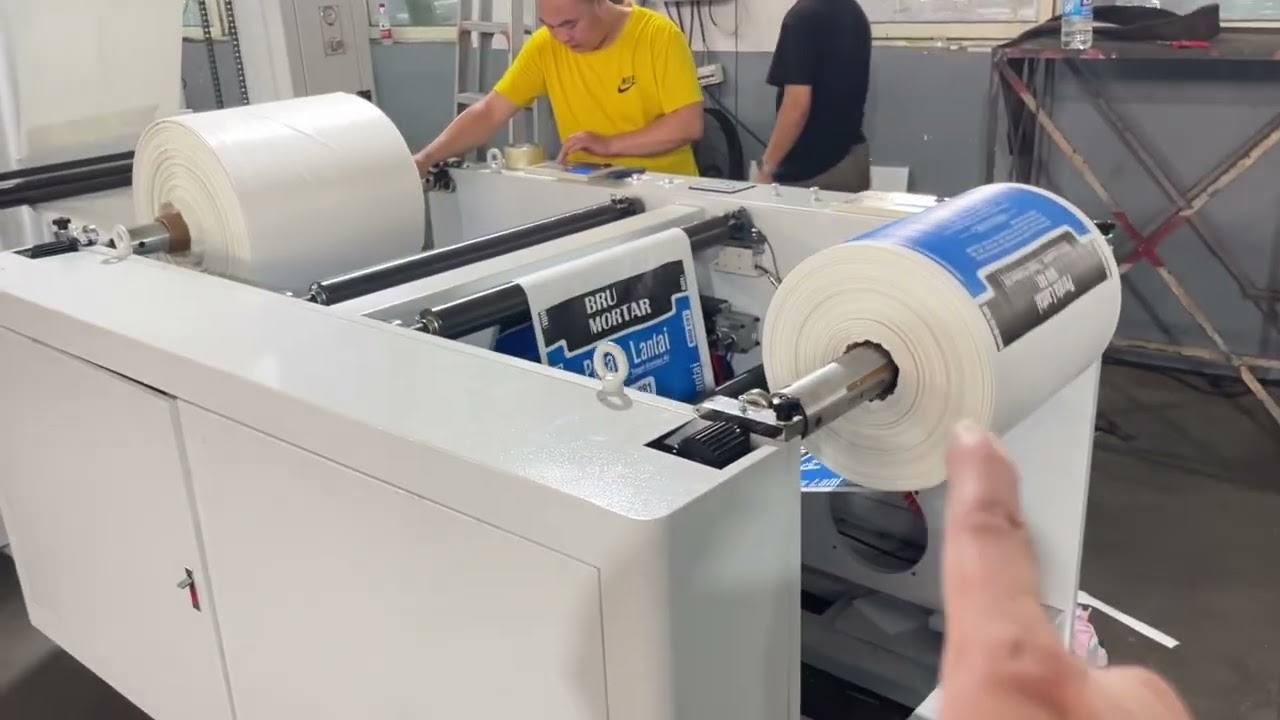 XINXIN 8 color Non-stop automatic double station unwinding unit for printing pp woven