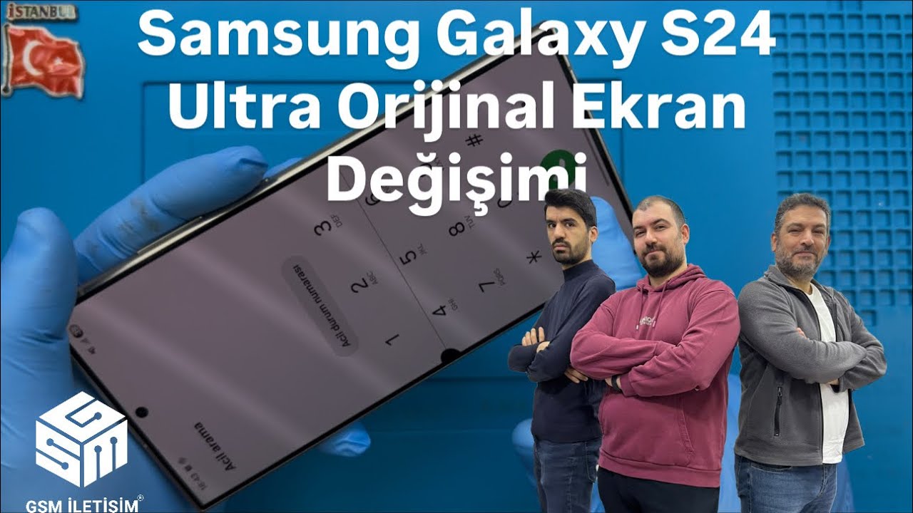 Samsung Galaxy S24 Ultra Orijinal Ekran Değişimi 🇹🇷