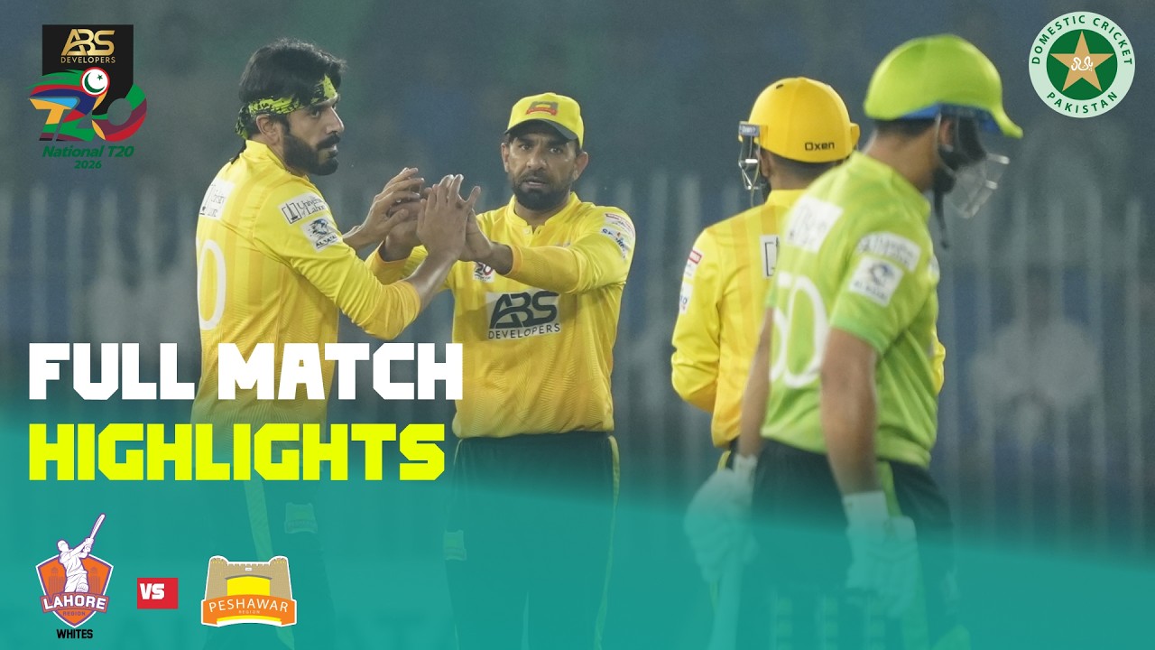 Full Highlights | Lahore vs Peshawar | ABS Developers National T20 Cup 2026 | MZA1K