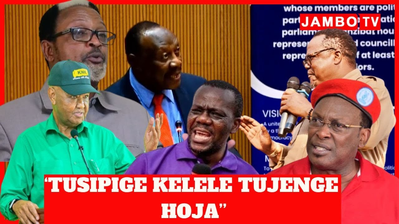 LIPUMBA AVUNJA UKIMYA AWARARUA WAROPOKAJI HADHARANI '' TUSIPIGE KELELE TUJENGE HOJA''...