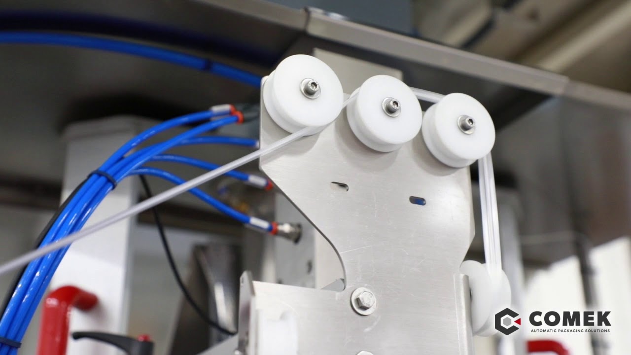 Paxon Packaging automatic packing system of reclosable zip bags of grated parmesan cheese