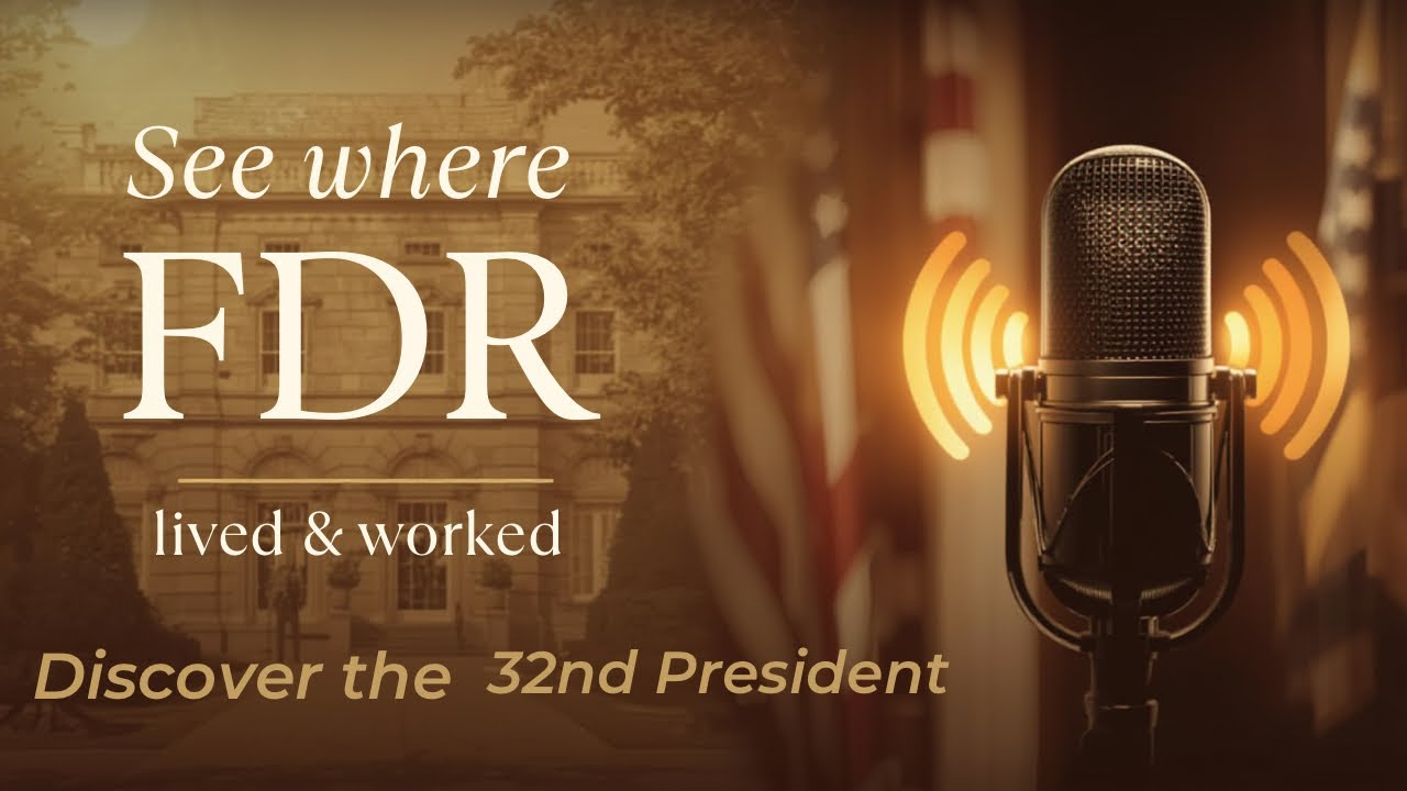 Experience FDR’s Home, Museum, and Presidential Library. This must be seen to be believed.